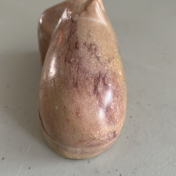 Hippopotamus African soapstone hand carved Beautiful piece made in Africa. - Picture 4 of 10